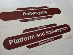 Rail Totem Sticker customised