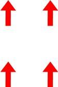 Boat Hoist Arrow Stickers - Lift Here (4 of)