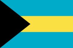Bahamas flag sticker 