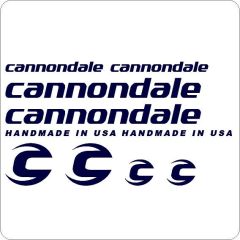 CANONDALE BICYCLE SET STICKERS