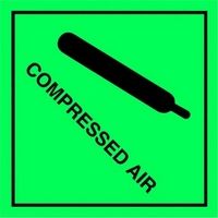 Compressed Air Safety Sticker