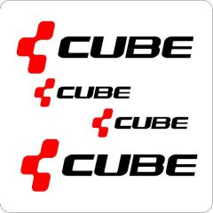 CUBE BICYCLE SET STICKERS