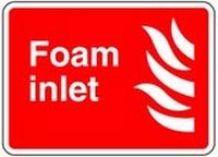 foaminlet Safety Sticker