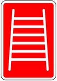 Ladder Safety Sticker