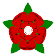 Lancashire Rose Sticker