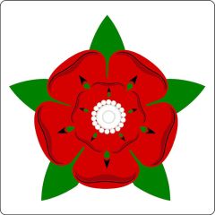 Lancashire Rose Sticker