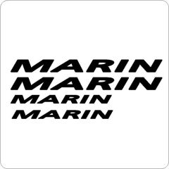 MARIN BICYCLE STICKER SET