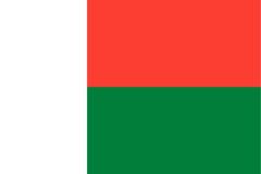 Madagascar Flag Sticker