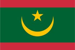 Mauritania Flag Sticker