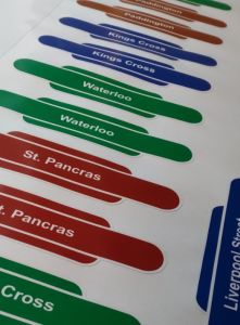 Rail Totem Sticker customised