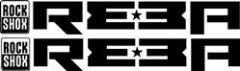 Rock Shox RebaSticker Bicycle Sticker Decals