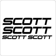 SCOTT BICYCLE STICKER SET