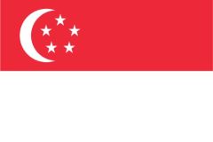 Singapore Flag Sticker