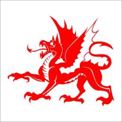 Welsh Dragon Sticker