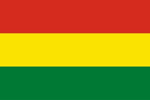 Bolivia flag sticker 