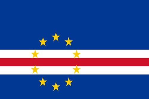Cape Verde flag sticker 