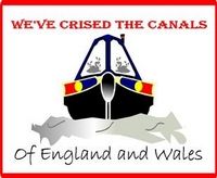 Cruised Canals Narrowboat Sticker