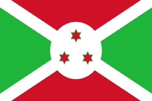 Burundi flag sticker
