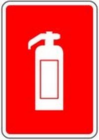 Fire extinguisher 1 Safety Sticker