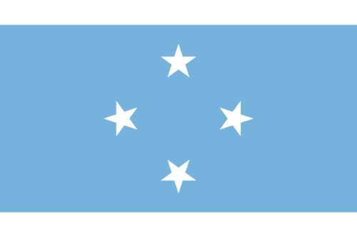 Micronesia Flag Sticker