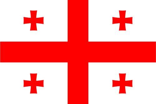 Georgia Flag Sticker