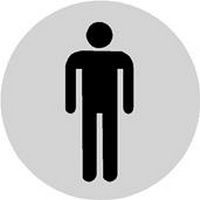 Gents Door Sticker
