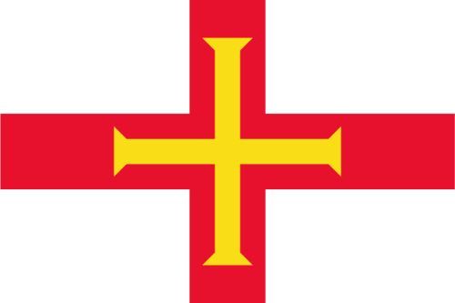 Guernsey Flag Sticker
