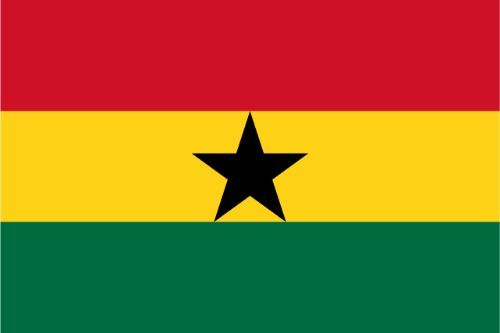 Ghana Flag Sticker