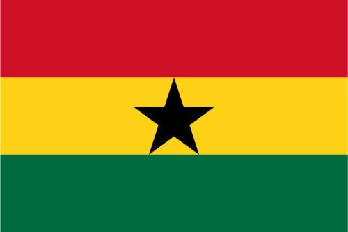 Ghana Flag Sticker