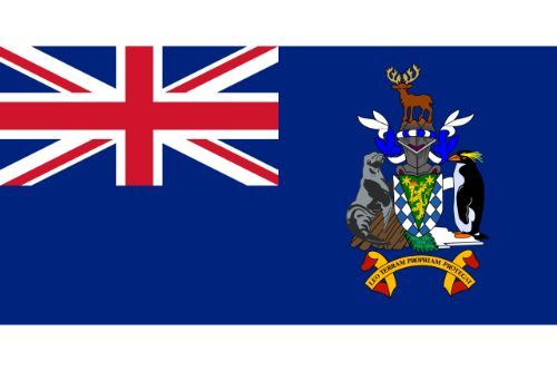 South Georgia Flag Sticker