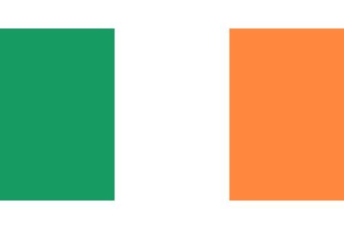 ireland flag sticker