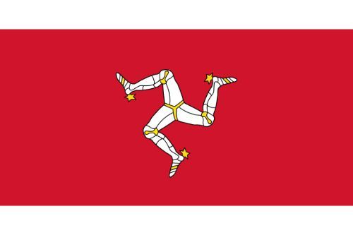 Isle on Man Flag Sticker