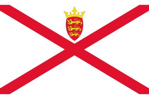 Jersey Flag Sticker