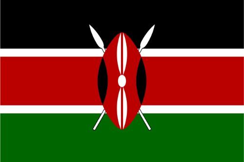 Kenya Flag Sticker