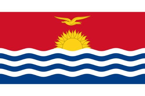 Kiribati Flag Sticker