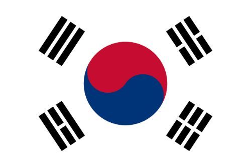 South Korea Flag Sticker