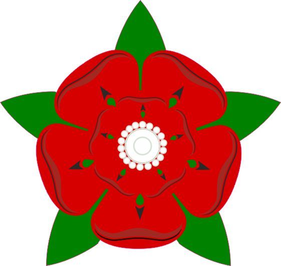 Lancashire Rose Sticker