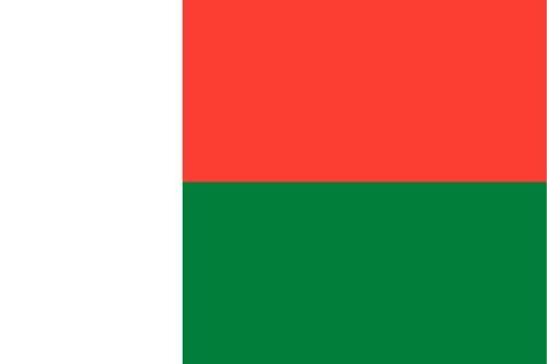 Madagascar Flag Sticker