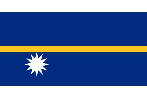 Nauru Flag Sticker