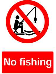No Fishing