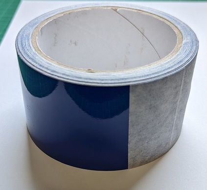 10m of Dark Blue 55mm Tape