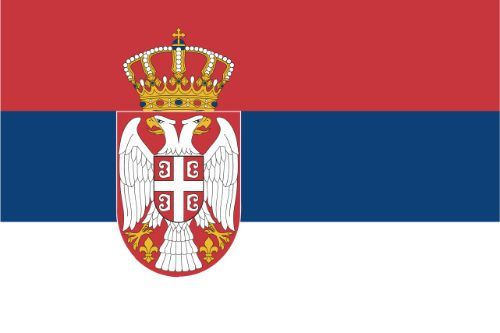 Serbia Flag Sticker