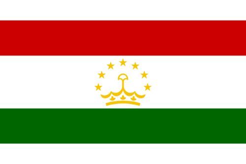 Tajikistan Flag Sticker