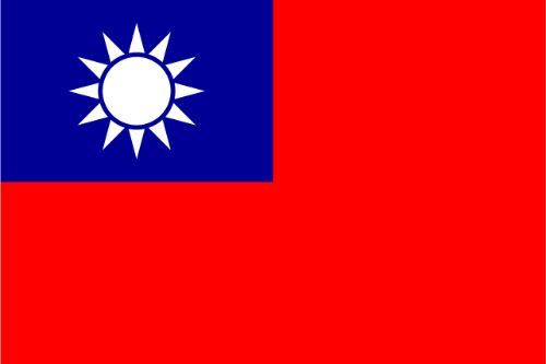 Taiwan Flag Sticker