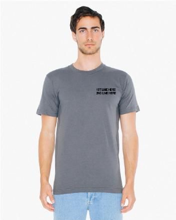 EMBROIDERED TSHIRT BY THE GRAPHICS BOAT