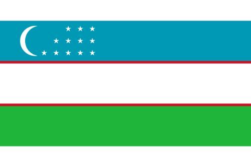 Uzbekistan Flag Sticker