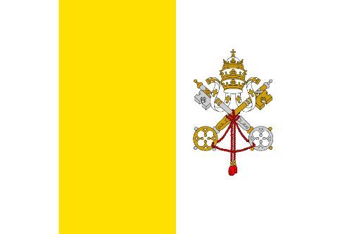 Vatican City Flag Sticker