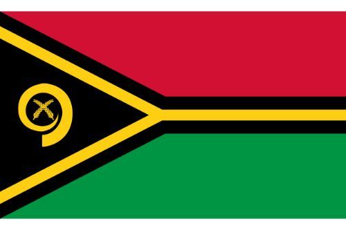 Vanuatu Flag Sticker