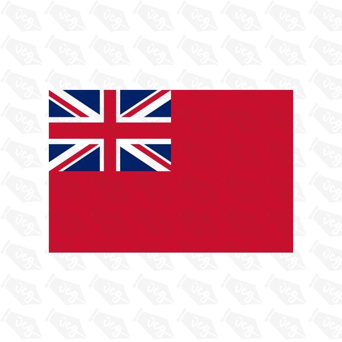 British Red Ensign Flag Sticker