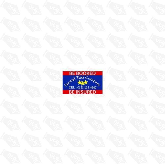 Private Hire / Taxi Door Stickers